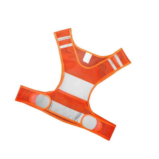 Reflective Vest One Size Safety Vest Orange Walmart