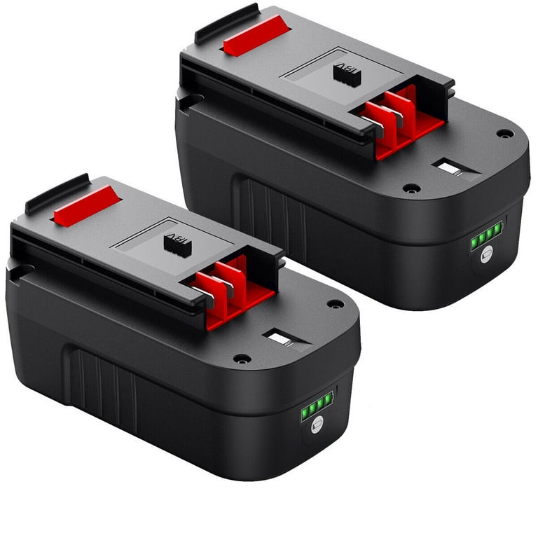 2X FOR BLACK+DECKER 18V NiMH Battery HPB18-OPE2 Power Tools