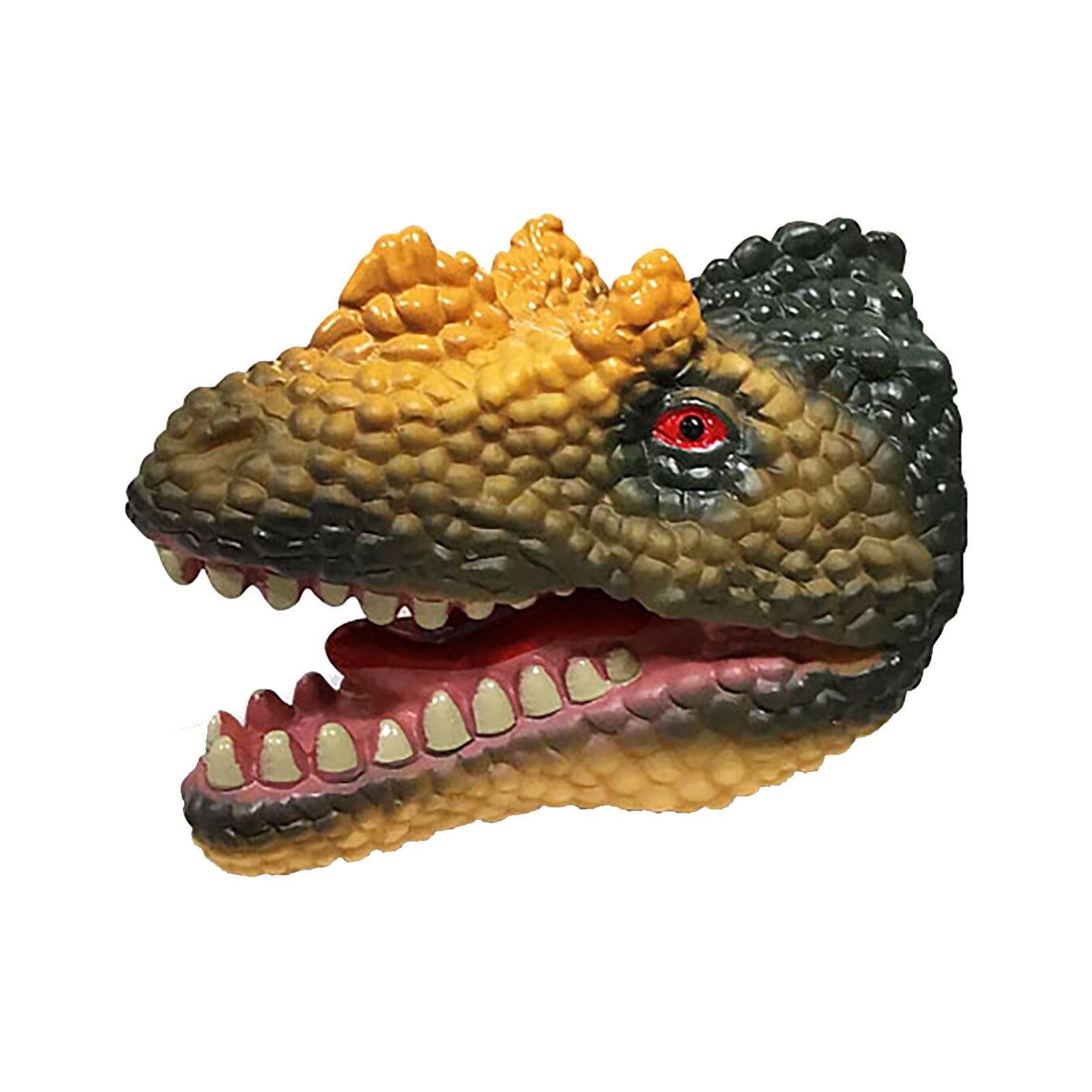 Marionnette Dinosaure Rex En Caoutchouc – Tête Réaliste, Flexible, Pour Jeux De Rôle Et Récits, 19 Cm