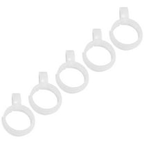 HEANUJJ Fabric Fastening Clips Sewing Quilting Tools 5Pcs White Plastic