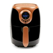 Copper Chef 2 Quart Power AirFryer (Black and Rose Gold)