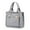 Grey, variant on Canvas Tote Bag for Women Foldable Tote Bag with Zipper Travel Large Shoulder Bag Handbag for Work Large Capacity Portable Messenger Bag Blue