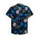 thumbnail image 1 of Camisa hawaiana Alimens & Gentle para hombre, verano, playa, azul marino, 1 of 8