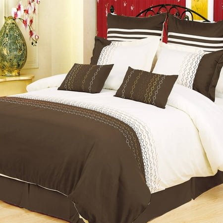 UPC 855031059066 product image for Impressions Momota Embroidered Microfiber 7-Piece Duvet Cover Set | upcitemdb.com