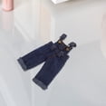 thumbnail image 3 of MRLESS Stylish Denim Suspender Pants for Dolls, Cute Dress Up Outfit, Realistic Doll Clothes and Dollhouse Accessories, 3 of 8