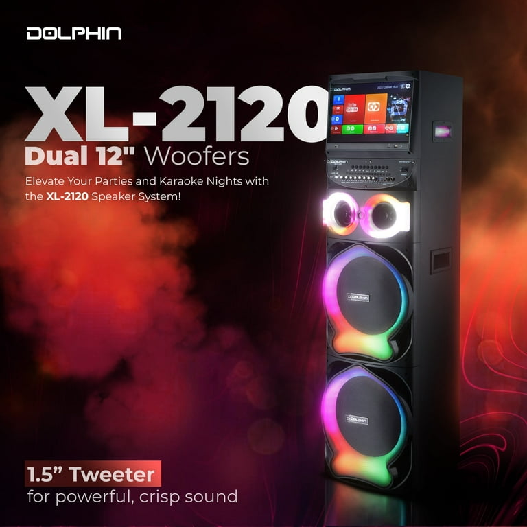 Dolphin XL-2120 KaraokeBox Dual 12