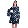 thumbnail image 1 of Moomaya Robe d'Été Fluide à Manches Longues Imprimée pour Femmes, Longueur Genou, Évasée, 1 of 6