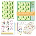 thumbnail image 2 of 1* Ledger Diy Journal Kit for Girls 7 8 9 10 Year Old Girl Birthday Gifts Ideal Crafts Gifts for Tween andTeen Girls 714 74Pcs Journaling Art Kit Toy Creativity Scrapbook Diary Supplie, 2 of 7