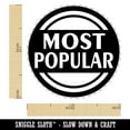 thumbnail image 2 of Most Popular Self-Inking Rubber Stamp Ink Stamper - Brown Ink - Medium 1 Inch, 2 of 7