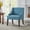 Blue-Linen, variant on Modern Accent Chair with Velvet Fabric, Soft Ergonomic Upholstered Armchair Comfy Single Sofa Lounge Chair for Living Room, Apartment, Office,Beige