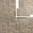 thumbnail image 3 of Ekena Millwork 49"W x 24 1/2"H x 1 1/4"D Castle Rock Stacked Stone, EverStone Faux Stone Siding Panel, Cannondale, 3 of 11