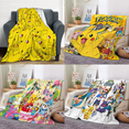 thumbnail image 2 of Baokemeng Flannel Blanket, Cartoon Blanket, Super Soft Blanket, 3D Printing, Suitable For Sofa And Living Room-HAPDEN, 2 of 2