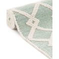 thumbnail image 3 of Jill Zarin Dorset Collection Area Rug - Dorset (7' 10" x 10' Rectangle Mint Green/Ivory), 3 of 10