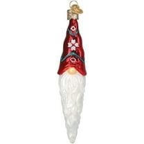 Old World Christmas Blown Glass Ornament for Christmas Tree, Gnomecicle