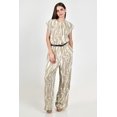 thumbnail image 2 of Jumpsuit estampado con cinto Roman Fashion /Juvenil, 6022 (Beige) beige M, 2 of 5
