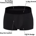 thumbnail image 4 of Men's Boxer Briefs 5 Pack No Ride-up Breathable Comfortable Sport Underwear, 4 of 5