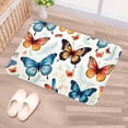thumbnail image 5 of Butterfly Non-Slip Polyester Chair Mats and Door Rugs - Machine Washable, 5 of 6