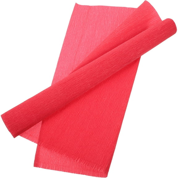 Craft Crepe Paper for Flower Decoration Wedding Holiday Red