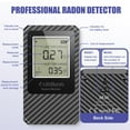 thumbnail image 4 of LifeBasis Radon Detector, Radon Test for Home with Long and Short Term Radon Meter, Home Radon Gas Monitor US Version-pCi/L (Update Version, Carbon Fiber Color), 4 of 8