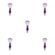 thumbnail image 2 of Jumpingount Cepillo de uñas cabeza de hongo arte plástico fibra removedor de polvo accesorios de mujer herramientas de maquillaje ergonomía Type5 NO5, 2 of 6