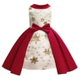 thumbnail image 4 of Girls Flower Sequins Dress Sleeveless Party Wedding Gown for 3-10Y, 4 of 7