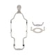 thumbnail image 4 of Juego de arpa para lámpara, repuestos ajustables, kit de soporte para arpa para lámpara, lámpara de pie universal argén, 4 of 9
