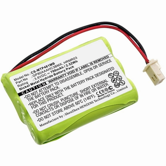 Replacement Battery for Fisher-Price J2457,J2458,M6163,TEL10160,700mAh