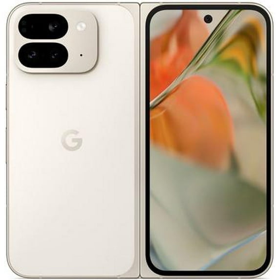 Restored Google Pixel 9 Pro Fold GGH2X Unlocked 512GB Porcelain (Refurbished)