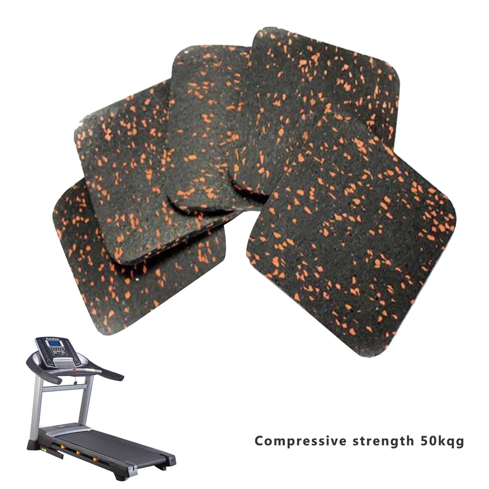 Imcute Treadmill Shock Absorbing Cushion, Home Antivibration Sound