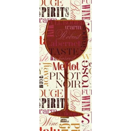 Colorful Wine Sayings - Cabernet Canvas Art - Pela Studio (10 x