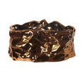 thumbnail image 1 of Privilege 84169 10.5 x 6.5 x 5 in. Metallic & Copper Ceramic Bowl, Small, 1 of 1