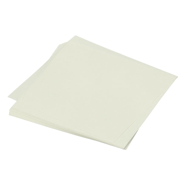 25 hojas de papel origami de doble cara color crema-blanco de 10x10 pulgadas para proyectos de arte y manualidades