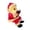 A, variant on Santa Claus Reading Night Light, Resin Built In Battery Warm Light Illumination Study Bedside Holiday Desktop Figurine