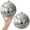 Silver, variant on 2Pcs 8.0" Extra Large Christmas Ornaments - Christmas Tree Decoration Balls for Birthday Holiday Wedding Decorations - Silver
