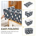 thumbnail image 2 of Yayeee Collapsible Cube Storage Bin with Lid Fabric Closet Decorative Basket with Handles, Playful Winter, 2 of 7