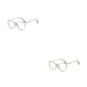 thumbnail image 4 of Gafas de ojo de gato Qarigey de moda Lentes de acrílico transparentes anti luz azul marco grande lujo Gris claro 2piezas, 4 of 6