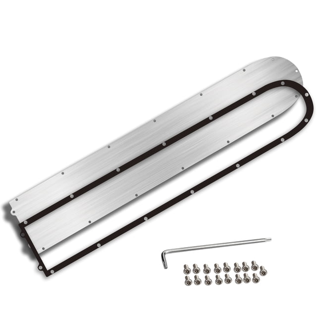 Plaque de Protection Inférieure pour Trottinette Électrique en Acier Inoxydable, Couvercle de Protection de Batterie Inférieure avec Couvercle d'Étanchéité Étanche Compatible avec les Trottinettes Électriques PRO/PRO2