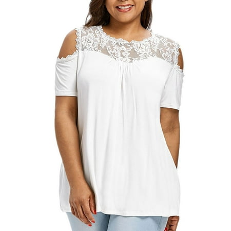 

Shirts for Women Tshirts Shirts for Women Graphic Women Solid Color Tunic Blouse Short Sleeve Tshirts Crewneck Y3k Bra Top Blusas Para Mujer Casuales Y Elegantes