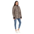 thumbnail image 4 of Chamarra larga capetonada estampada SHYLA T51035/TrendyGirl/Chamarra, 4 of 5