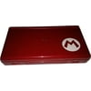 Restored Nintendo DS Lite Console Limited Edition Red Mario with New Super Mario Bros. Handheld Bundle (Refurbished) [Refurbished]