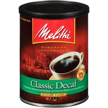 Melitta Classic Decaf Medium Roast Coffee, 10.5 OZ