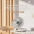 thumbnail image 4 of Desktop Fan for Bedroom, Quiet Oscillating Plug-in Fan for Home, Office, and Desk Use, 4 of 9