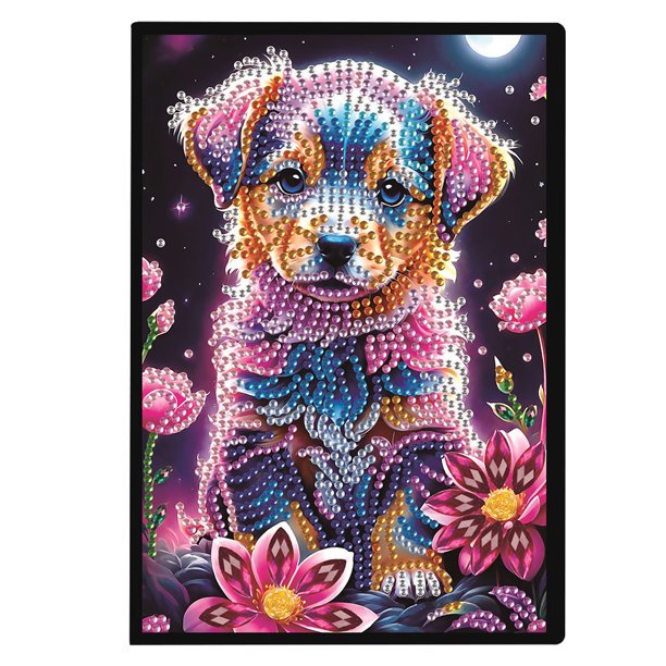 Kits Cuaderno Arte Con Diamantes Pintura 5D Animal para Adultos