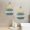 thumbnail image 4 of Chenille Hand Towel Cute Hanging Hand Wipe Ball Hand Towel Thickened Absorbent Hangable Multifunctional Hand Towel, 4 of 6