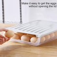 thumbnail image 5 of Caja automática de almacenamiento de huevos con tapa para almacenar 18 huevos en la cocina JAMW Sencillez, 5 of 5
