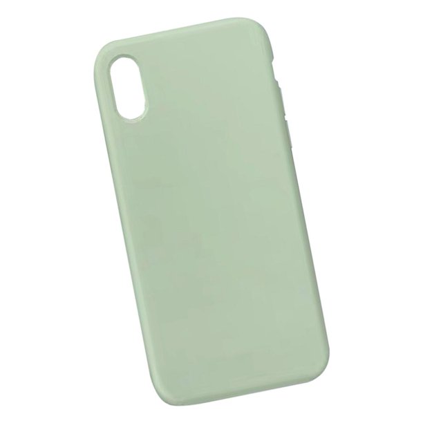Estuche de silicona líquida para teléfono Funda De Silicona Líquida Anticaída Para IPhone Verde Menta IPhoneXR Menta verde Magideal Estuche de silicona líquida para teléfono