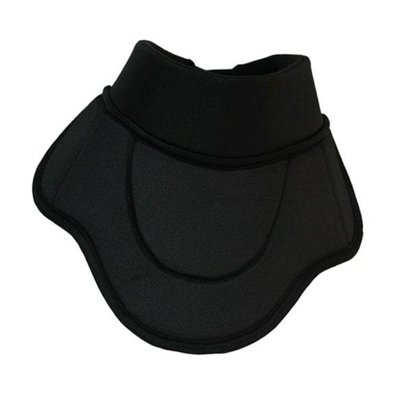 Youkk Hockey Neck Guard Goalie Throat Protector M Outdoor Women Adult for Men Sports Black L