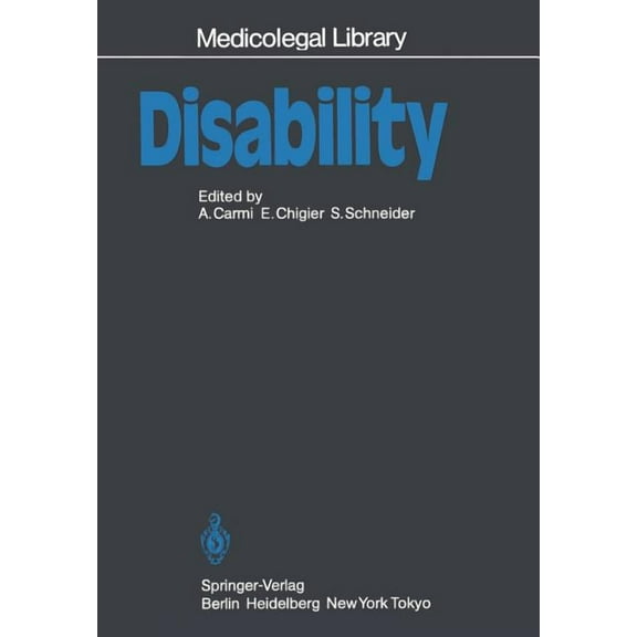 Medicolegal Library Disability, Book 3, (Paperback)