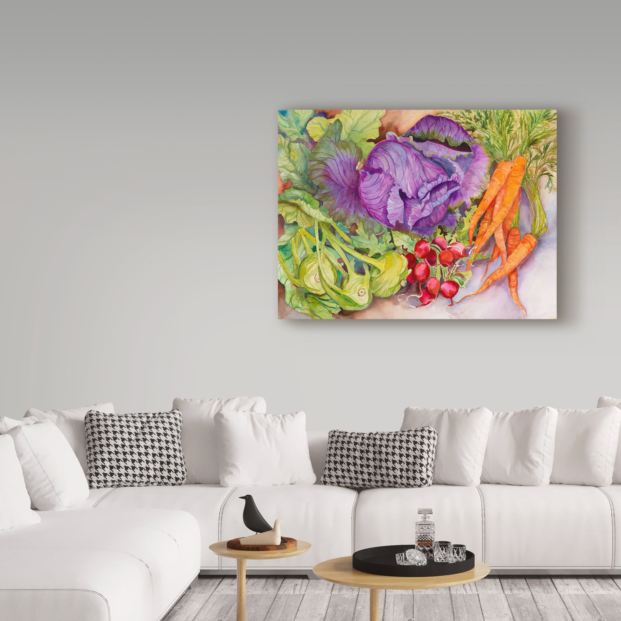 Trademark Fine Art Floral Canvas Art ' Fall Vegetables ' by Joanne Porter