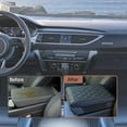 thumbnail image 3 of 2025 Upgraded Universal Style Memory Cotton Car Armrest Box Pad, Arm Rest Cover for Car, Leather Car Armrest Cushion Car Center Console Cover Pad,Vehicle Seat Box Cushion Protector (Black), 3 of 7